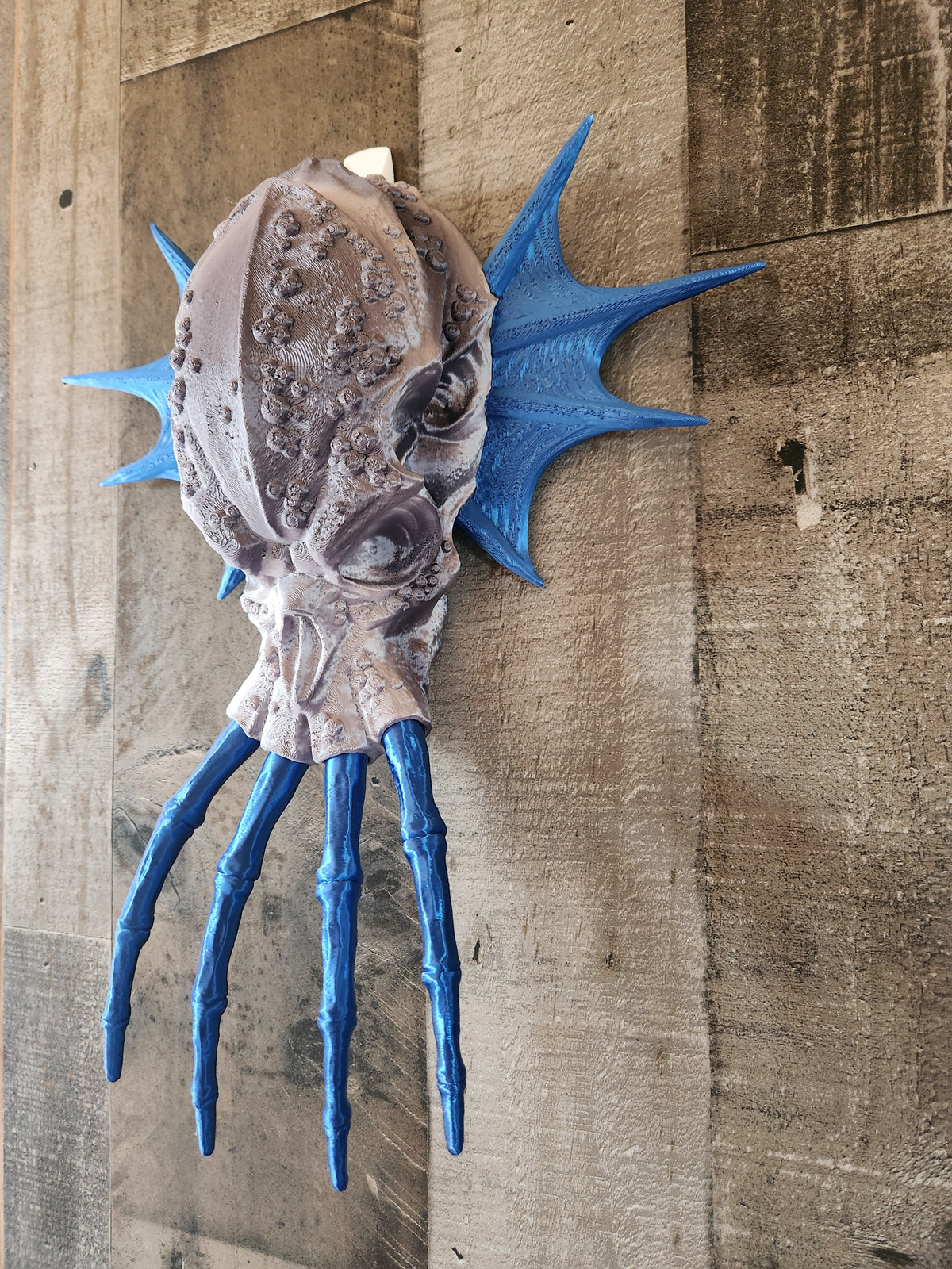 Octopus Dragon Wall Mount for Home Decor, 3D Printed - Hanging