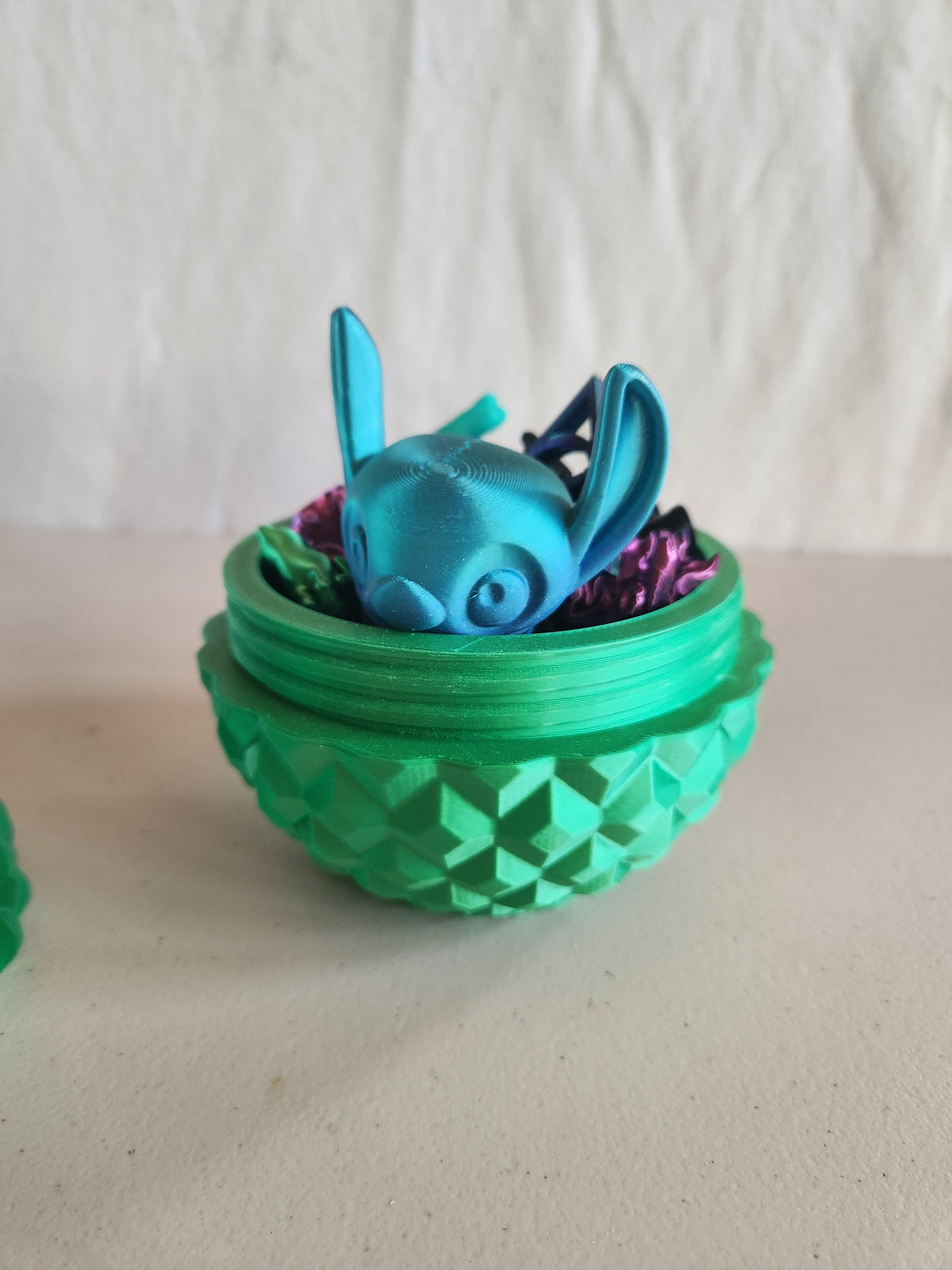 Egg with items