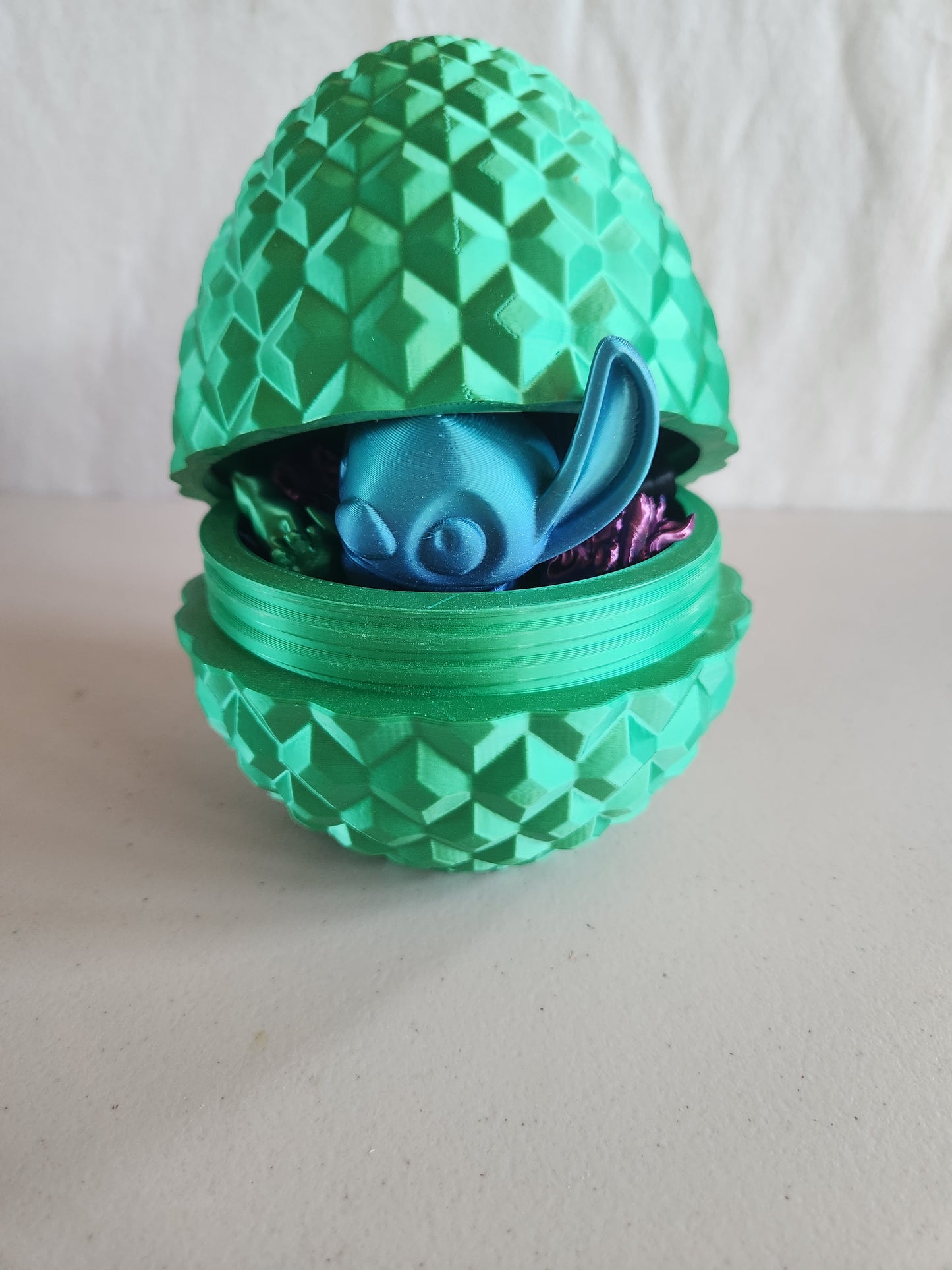 Egg with items
