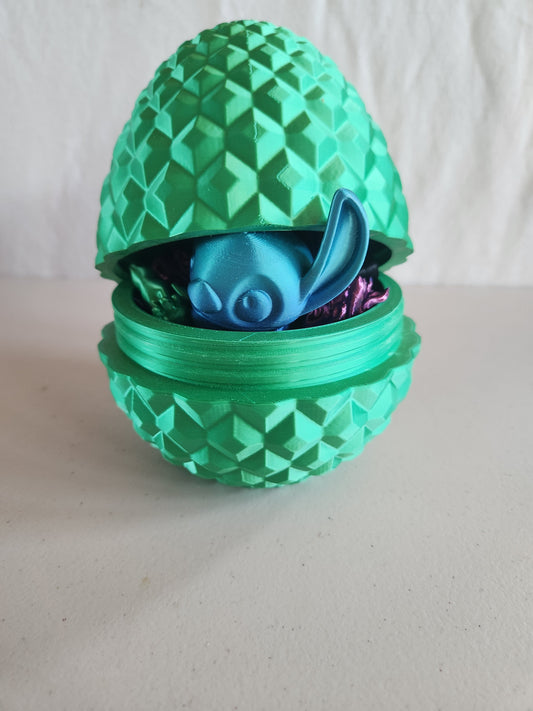 Egg with items