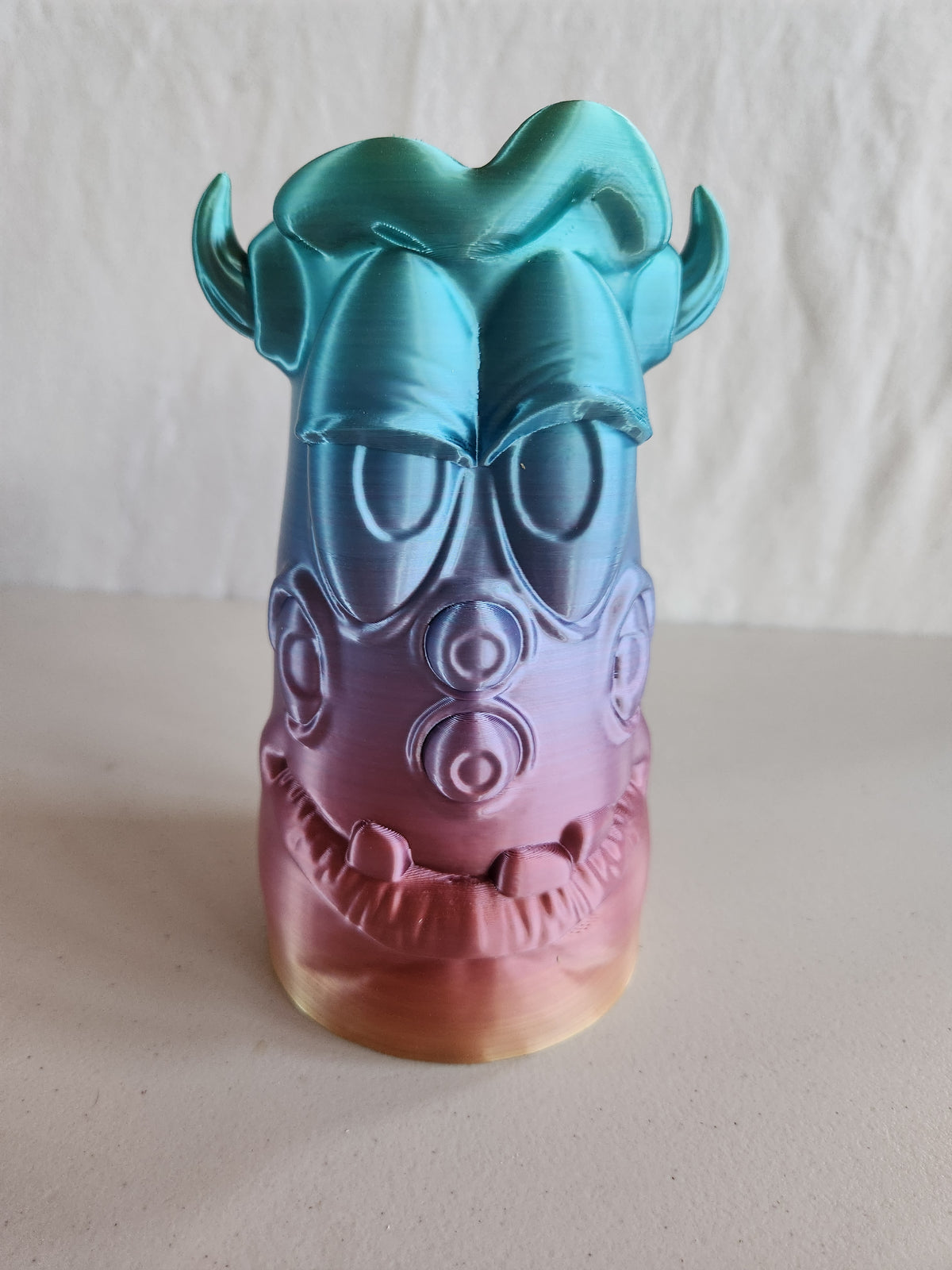 Funny face jar (L)