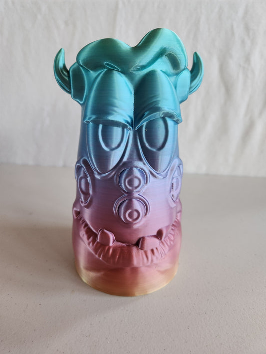 Funny face jar (L)