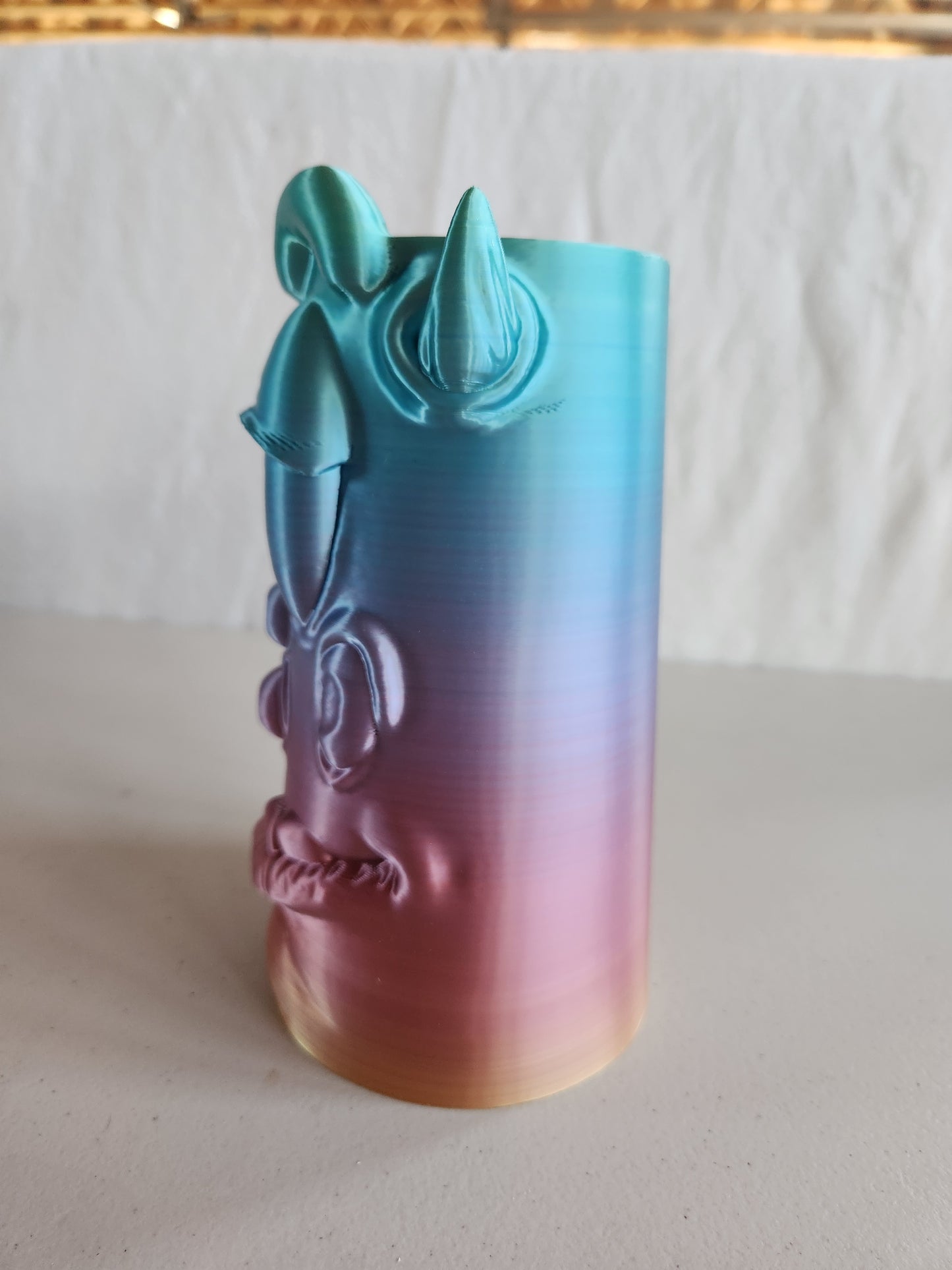 Funny face jar (L)