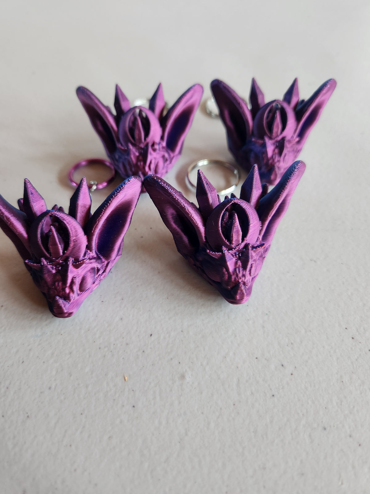 Nightwing head keychains