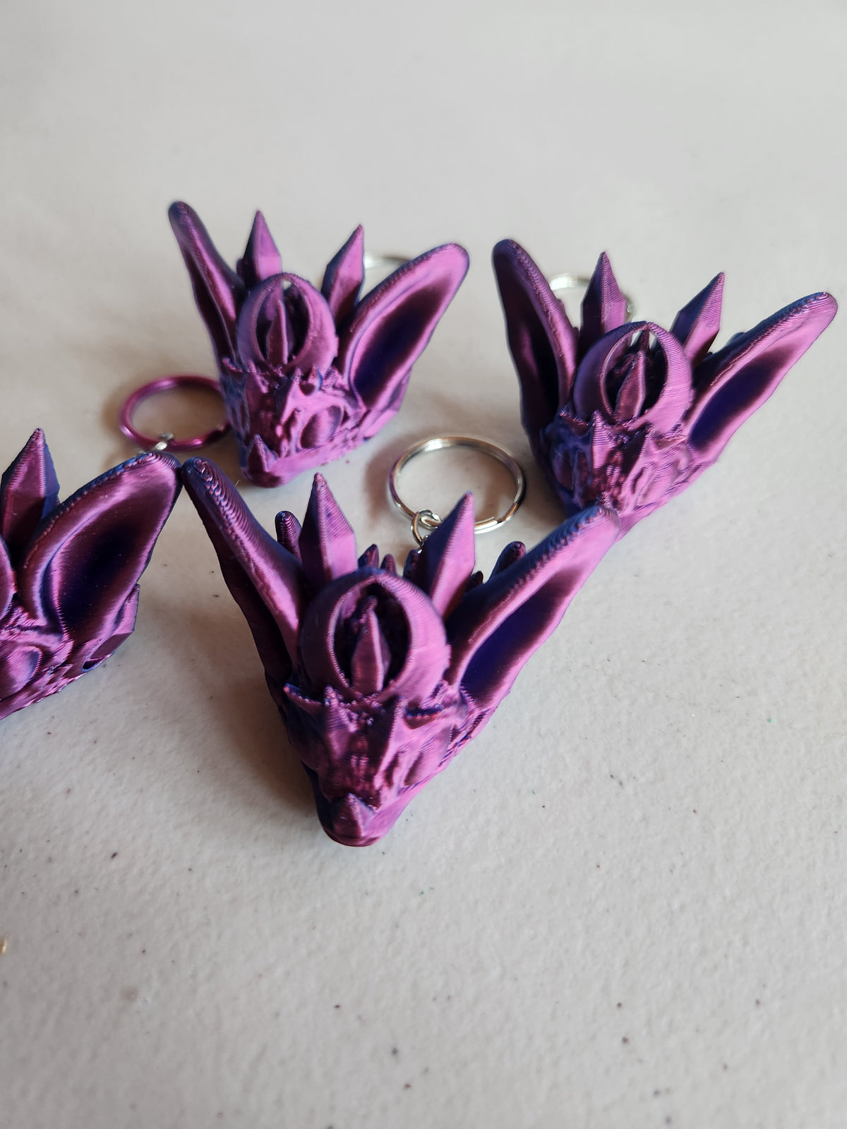 Nightwing head keychains