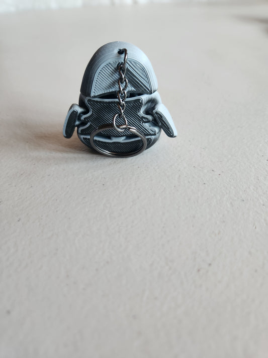 Penguin keychains, single