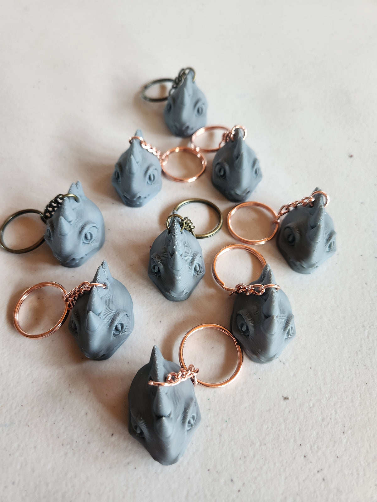 Tiny Dragon head keychains 2 for $5