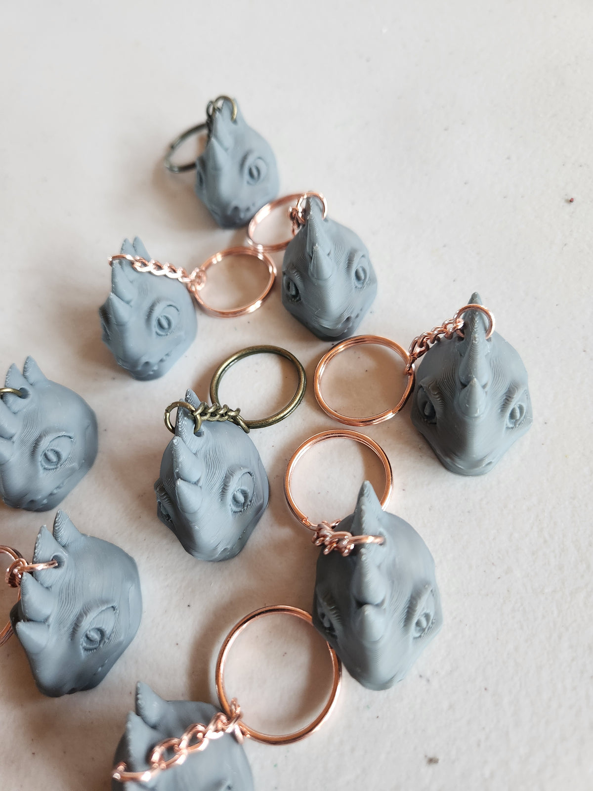 Tiny Dragon head keychains 2 for $5