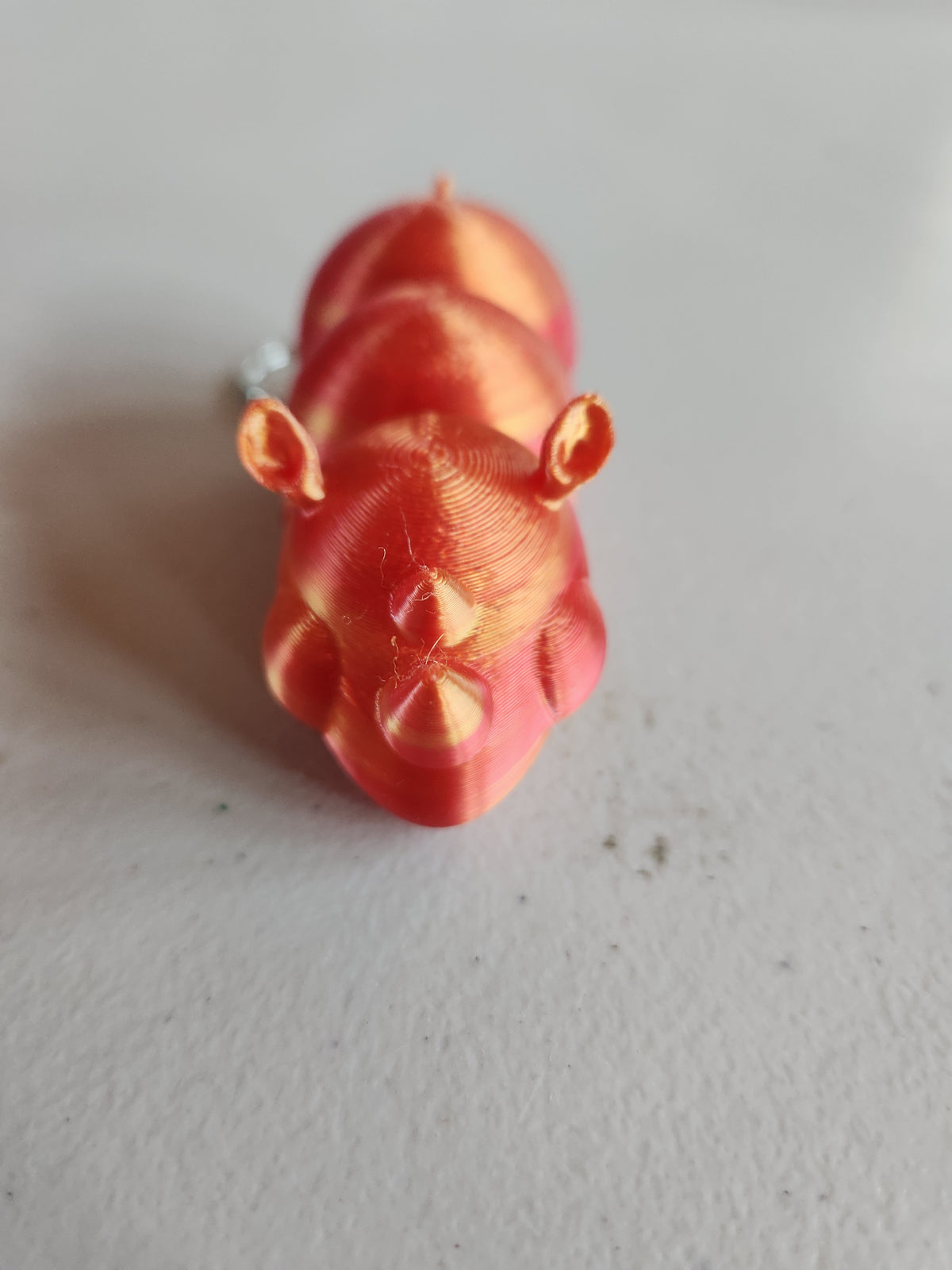 Rhino keychain