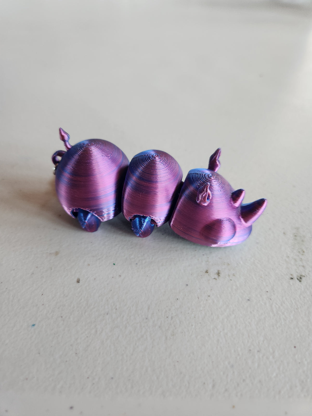Rhino keychain