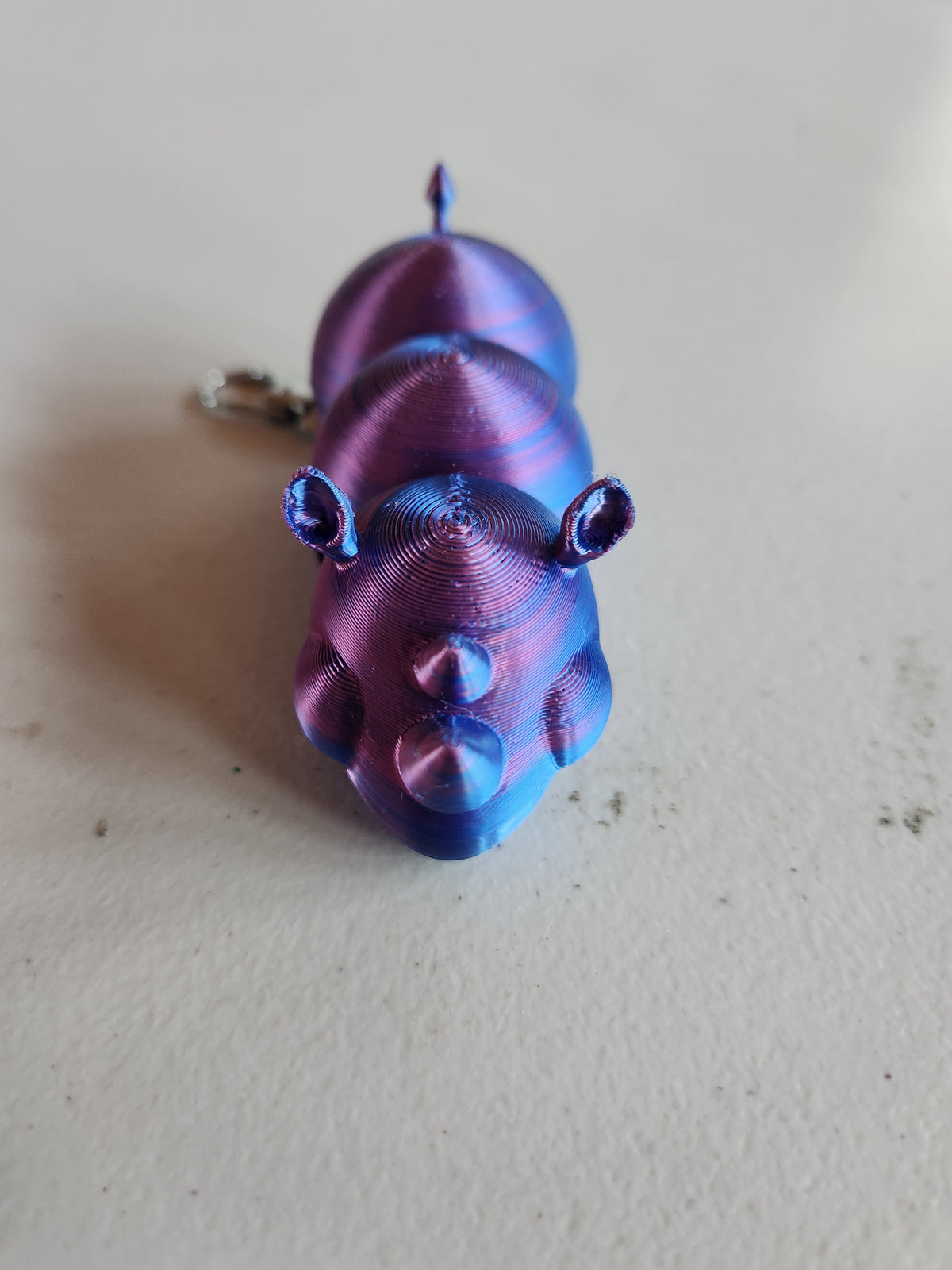 Rhino keychain