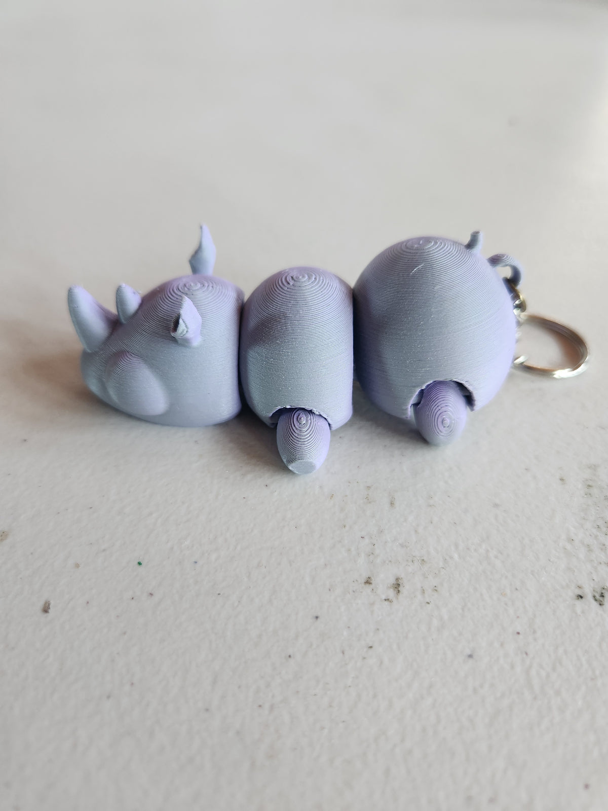 Rhino keychain