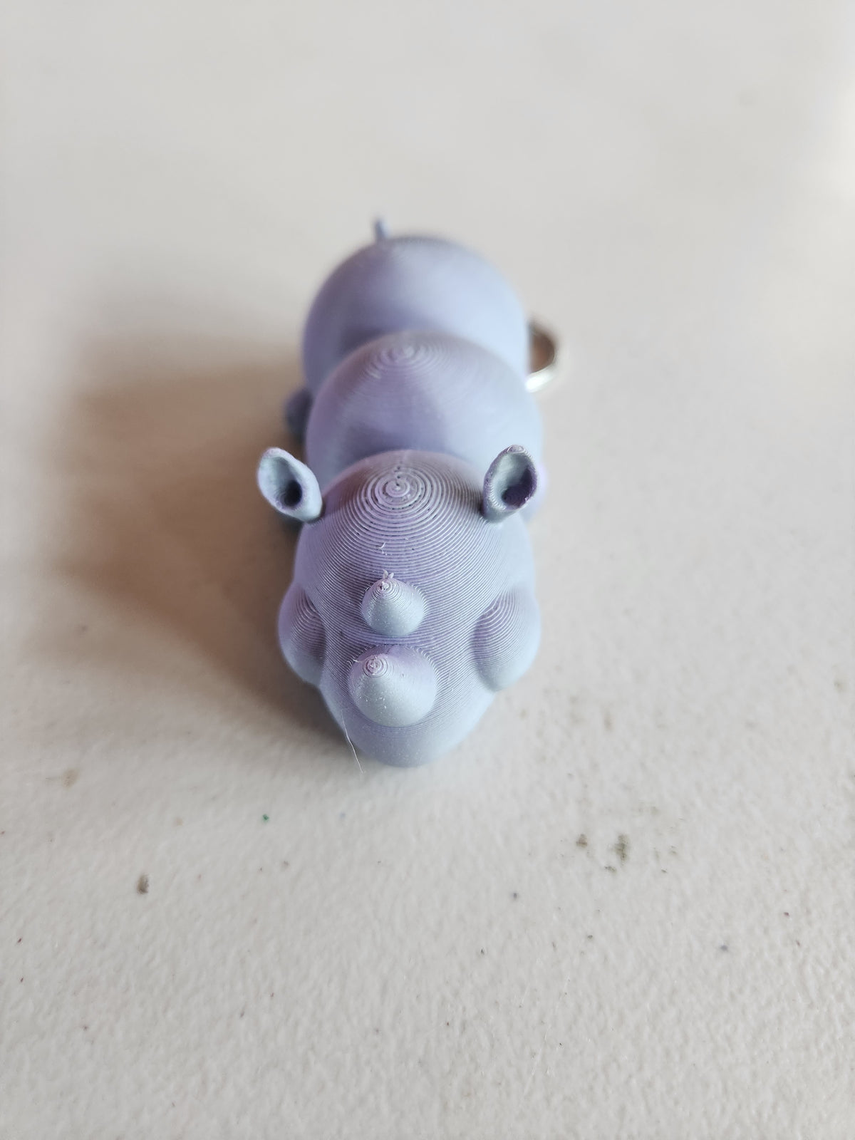 Rhino keychain