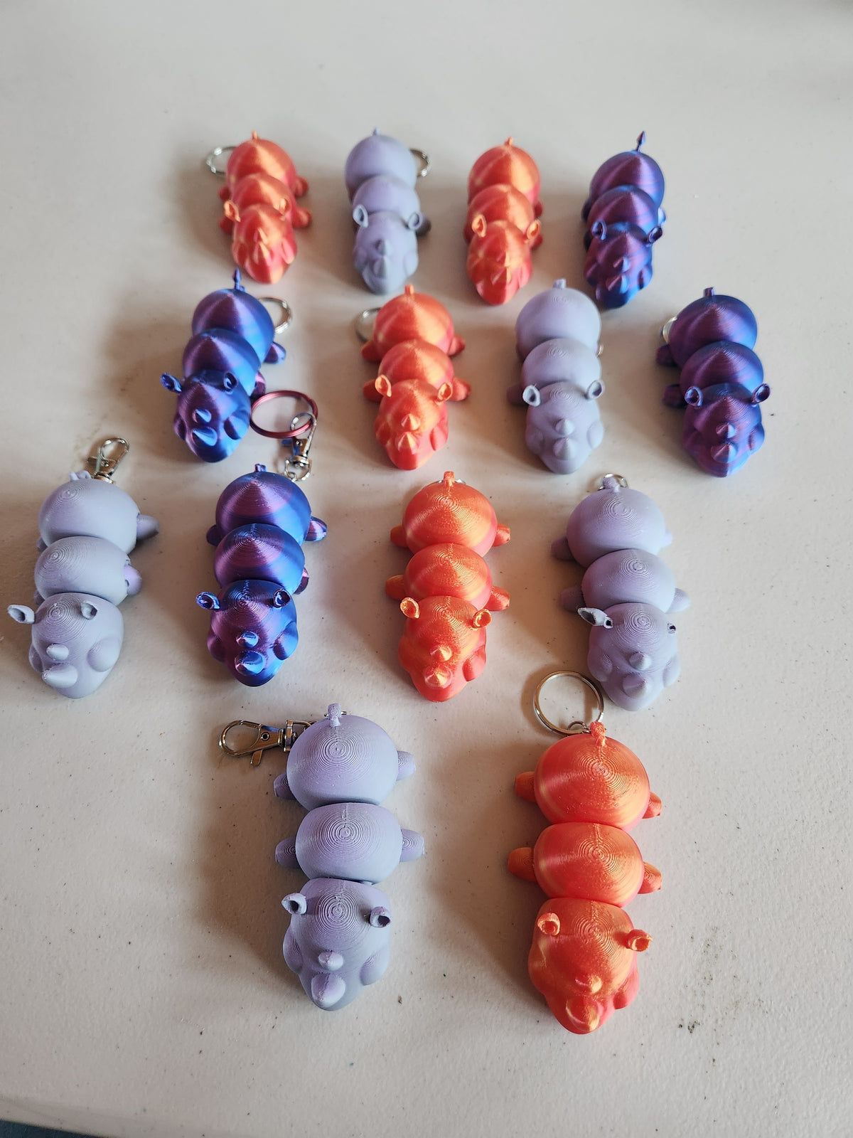 Rhino keychain