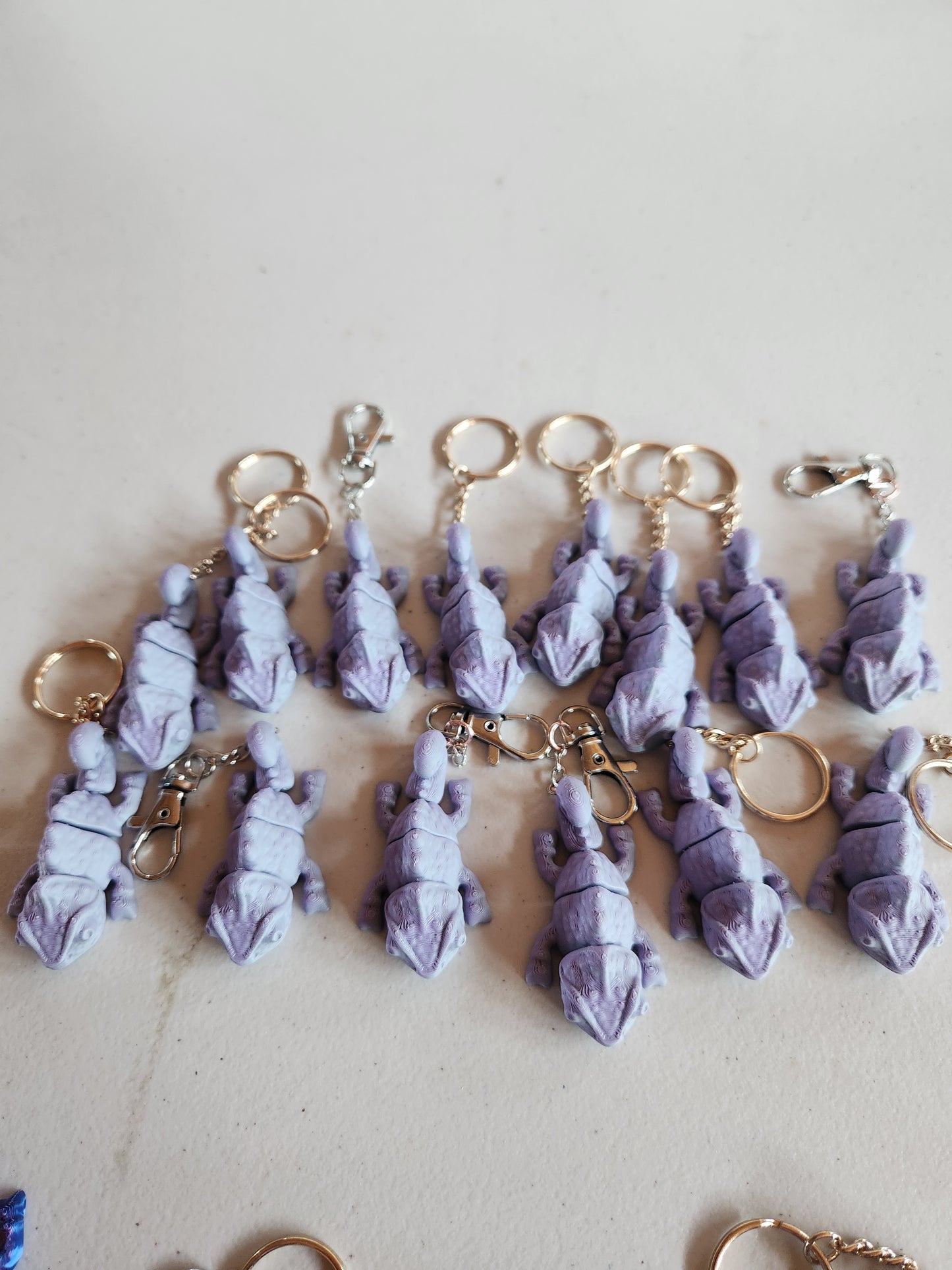 Chameleons keychains, 2 for $5