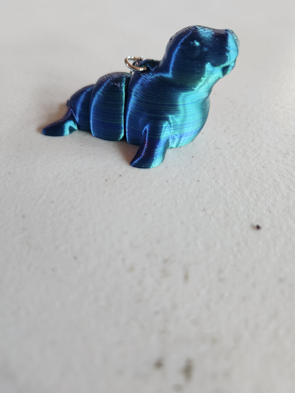 Walrus keychains, single.
