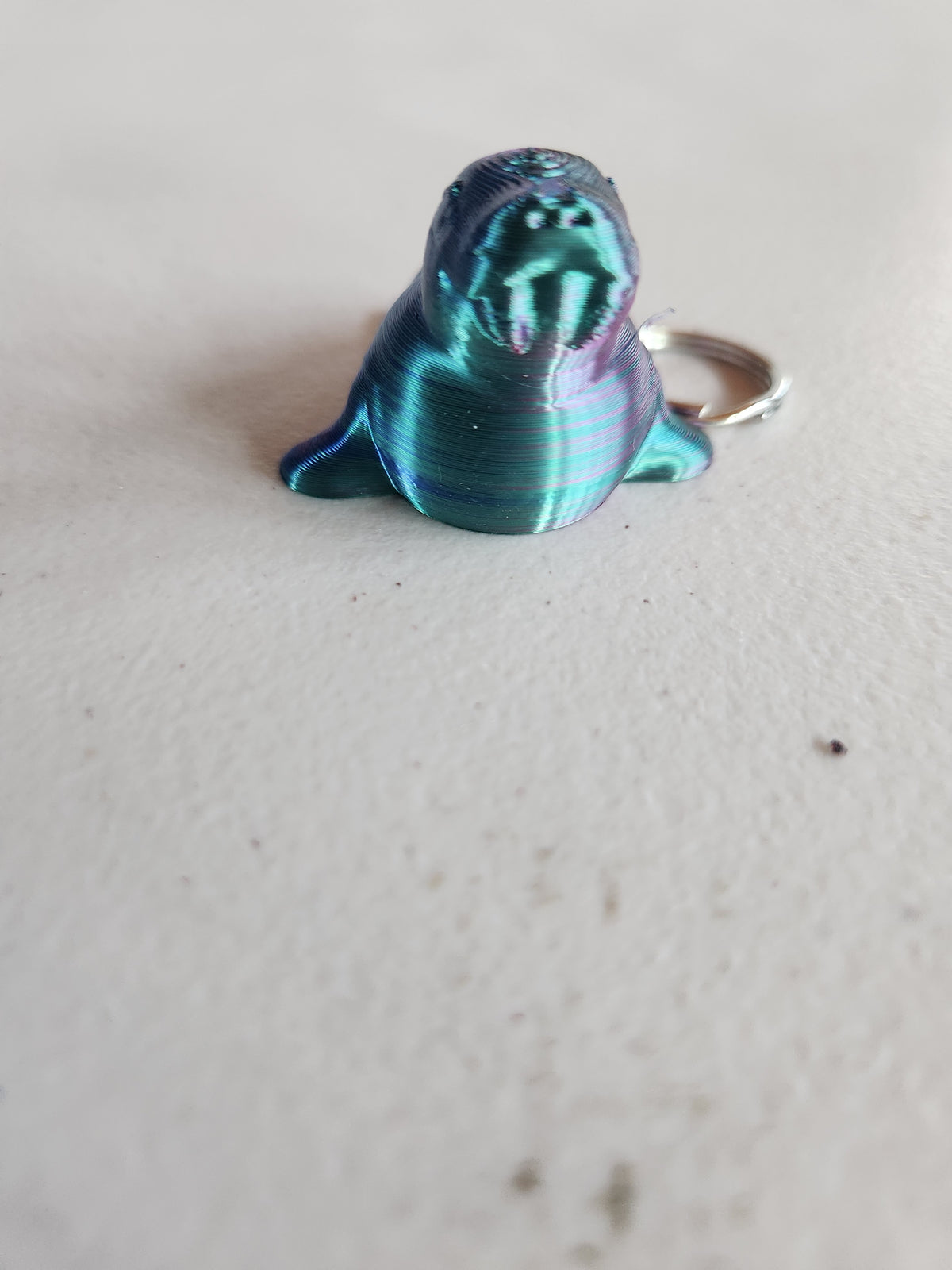 Walrus keychains, single.