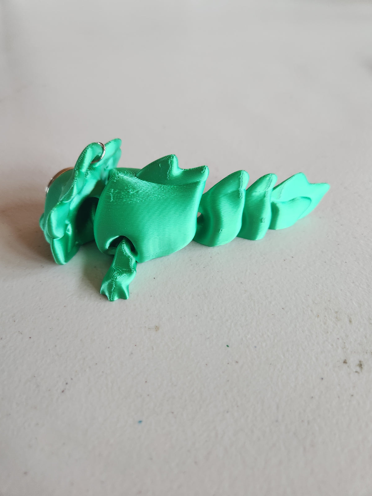 Lg Axolotl keychain