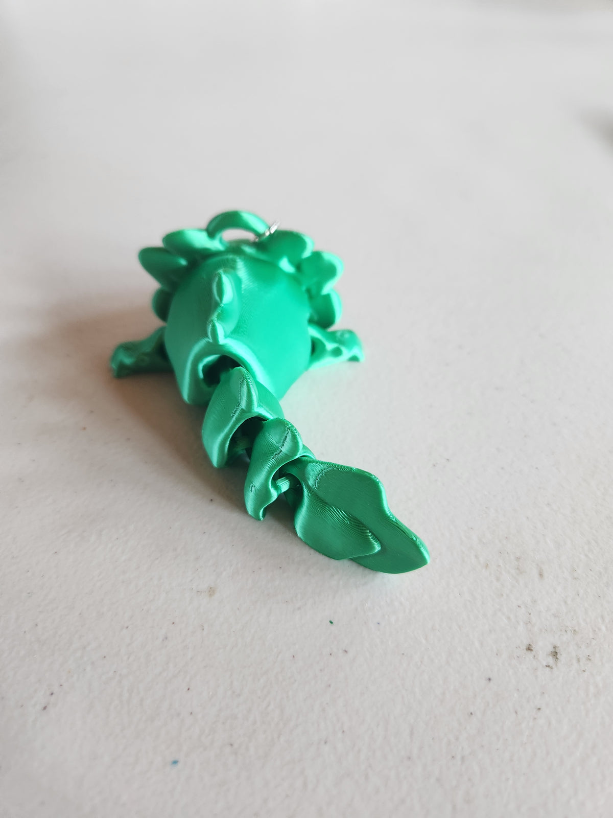 Lg Axolotl keychain