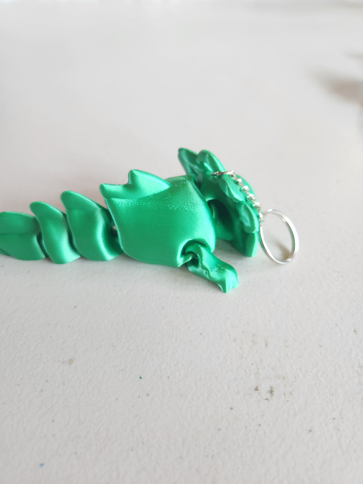 Lg Axolotl keychain