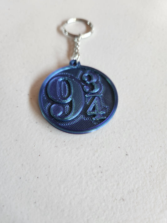 Harry Potter keychains, 9 3/4