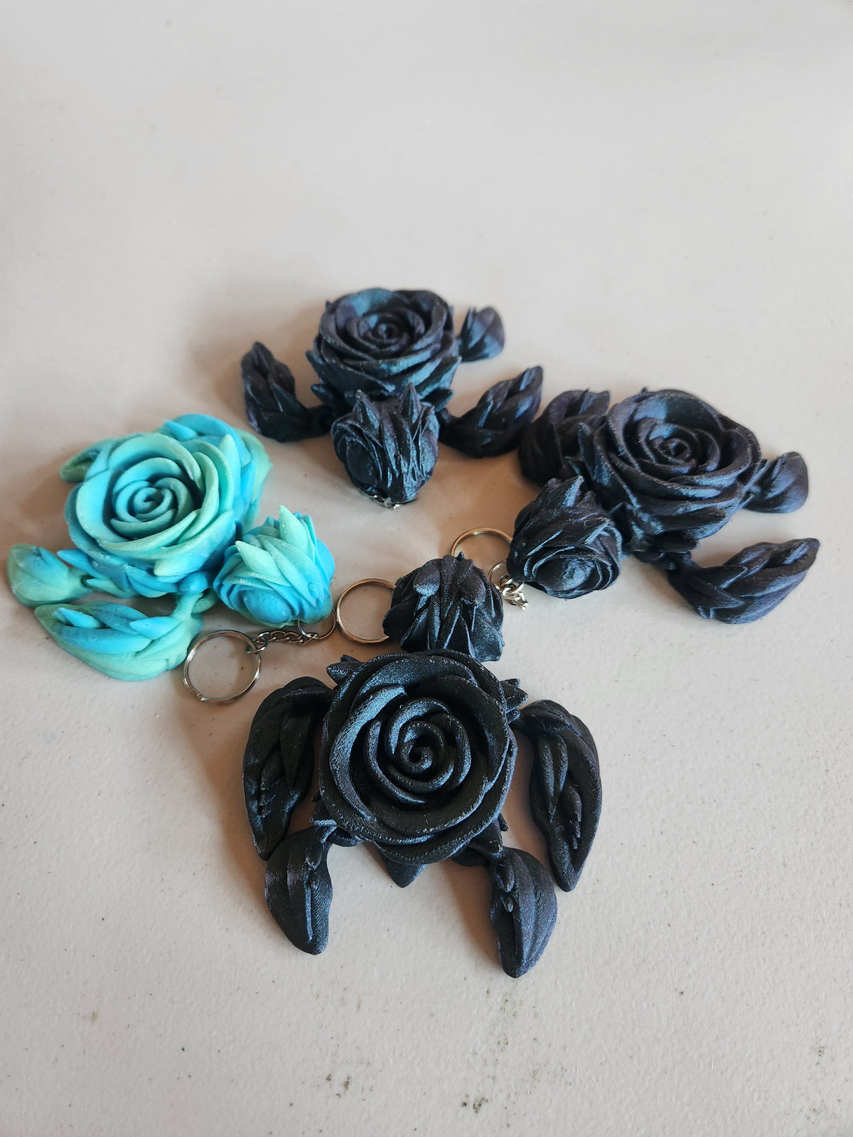 Medium rose turtles