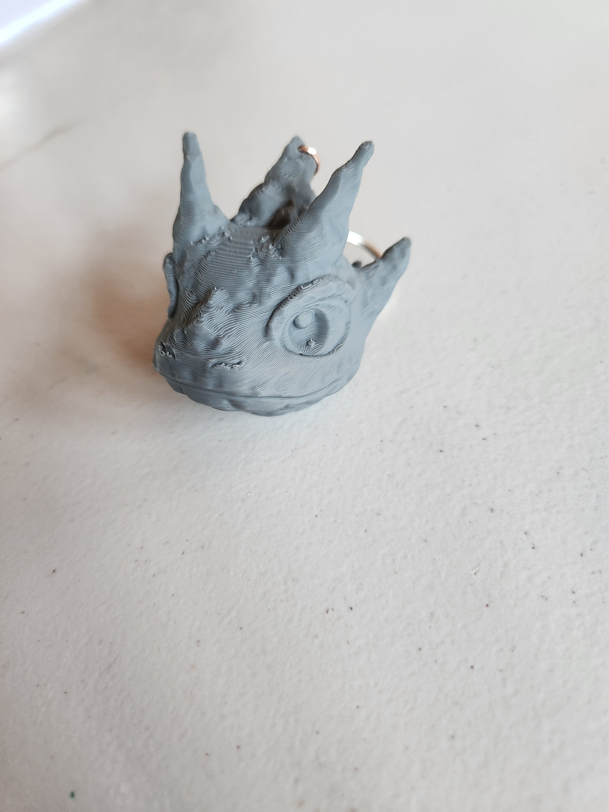 Medium dragon head keychains