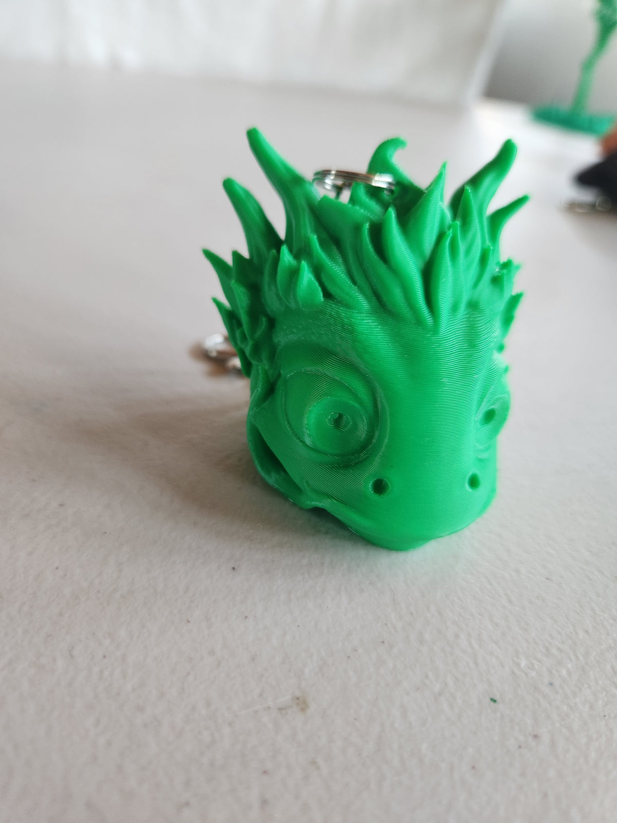Medium dragon head keychains