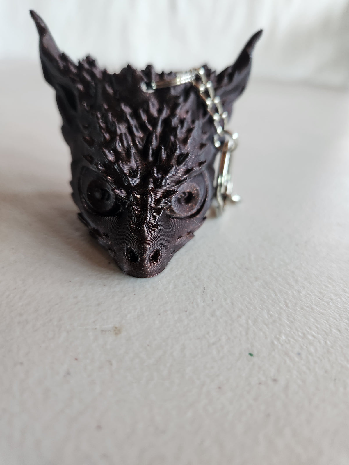Medium dragon head keychains