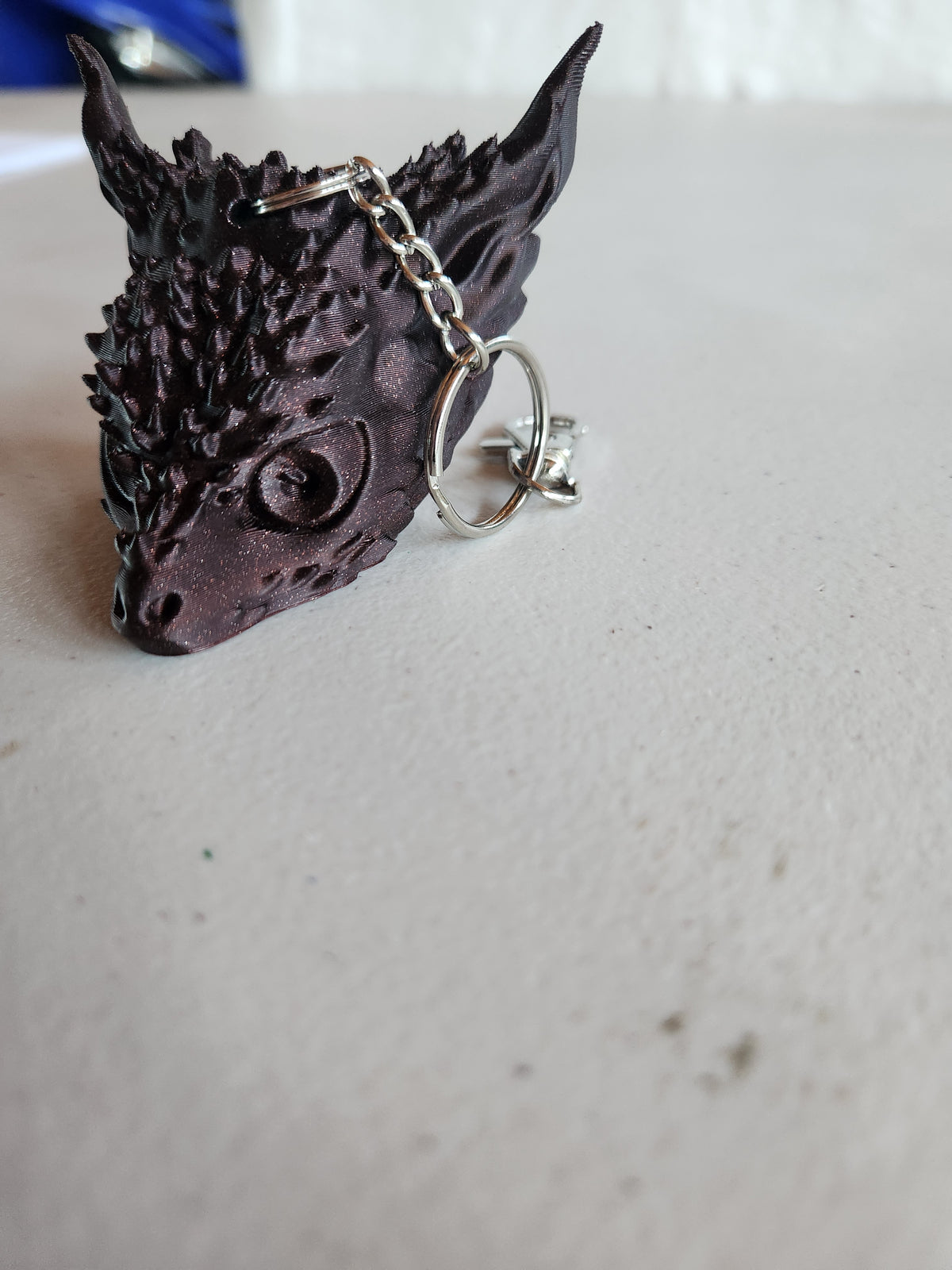 Medium dragon head keychains