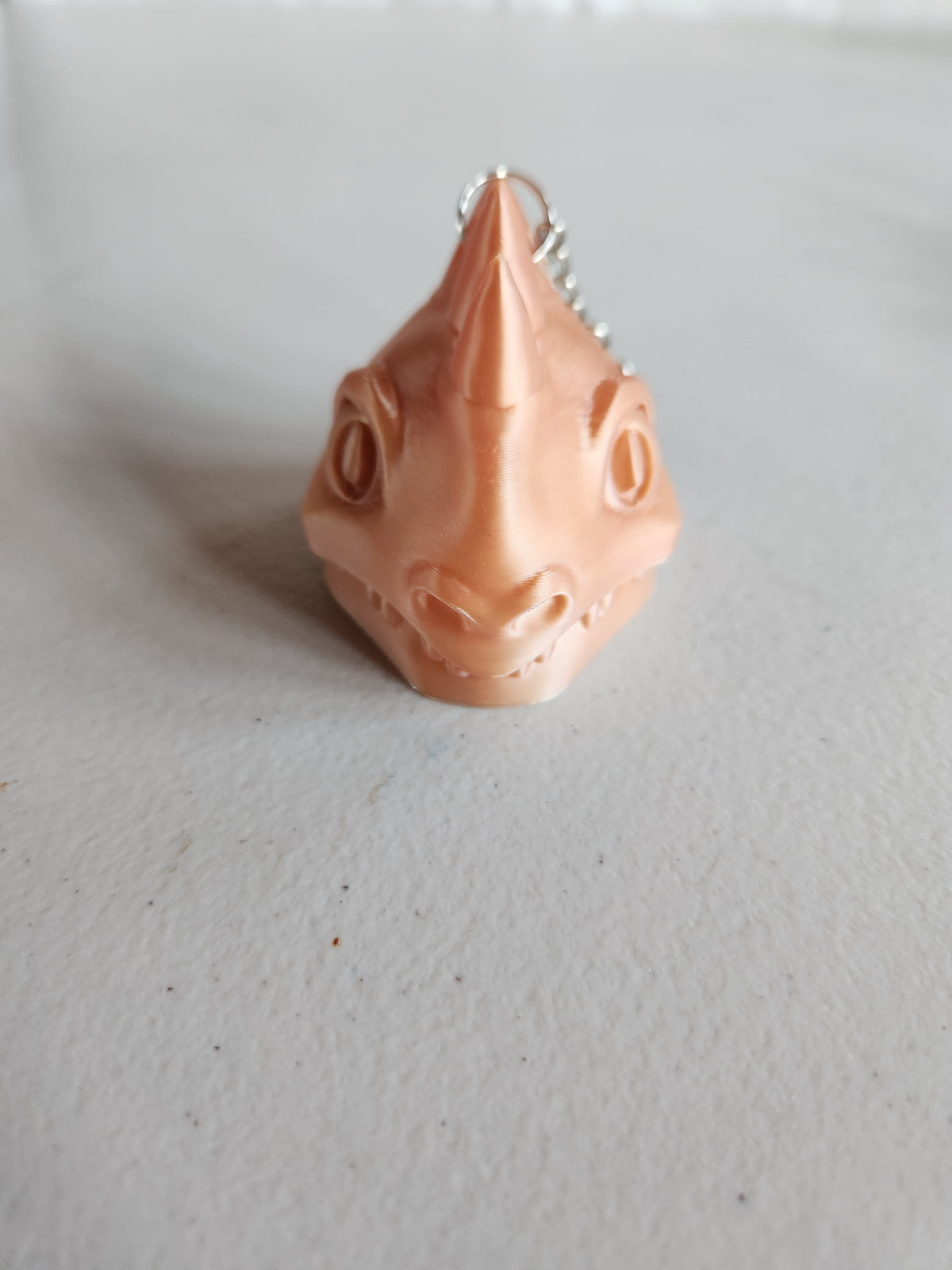 Large dragon head keychains