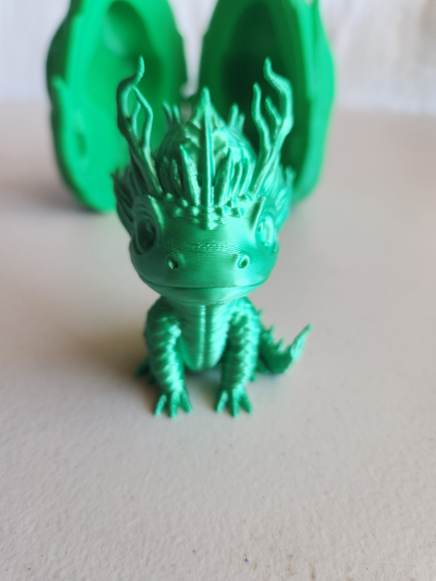 Forest dragon with egg