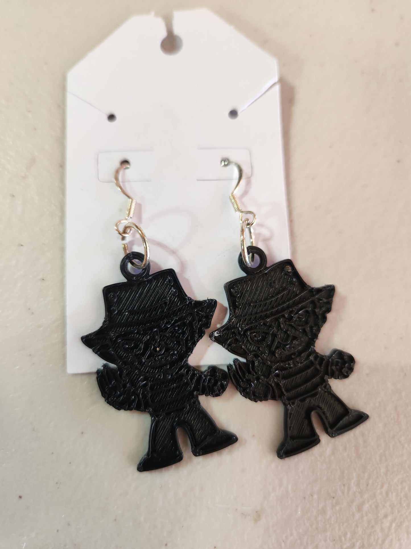 Freddie Krueger earrings