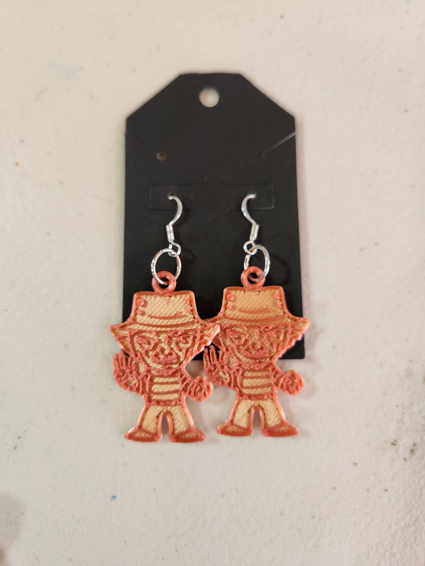 Freddie Krueger earrings