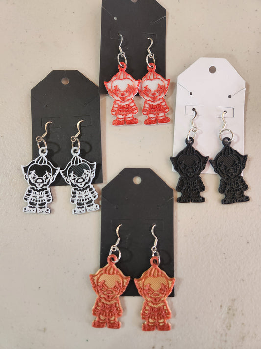 Pennywise earrings