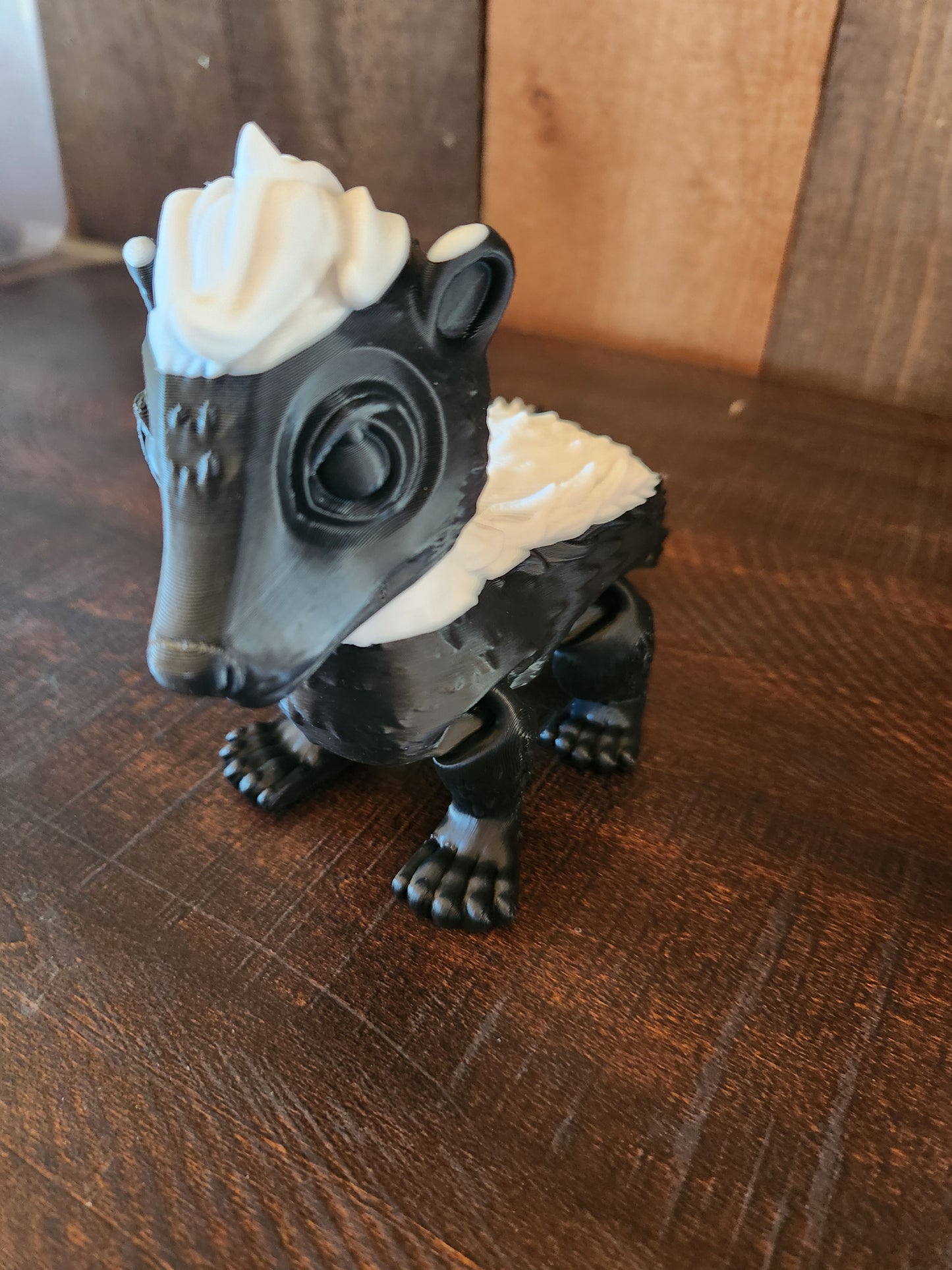 Cute skunk 3d printed