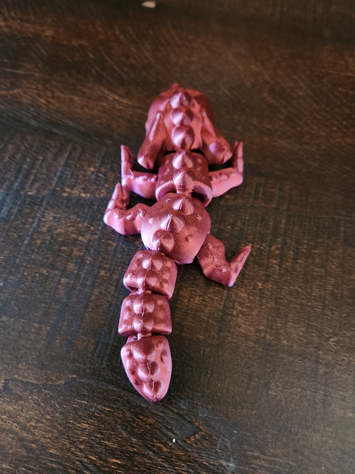 Dragon Keychain with No Wings - 3D Printed, Lightweight and Eye-Catching - Phone, Accessories