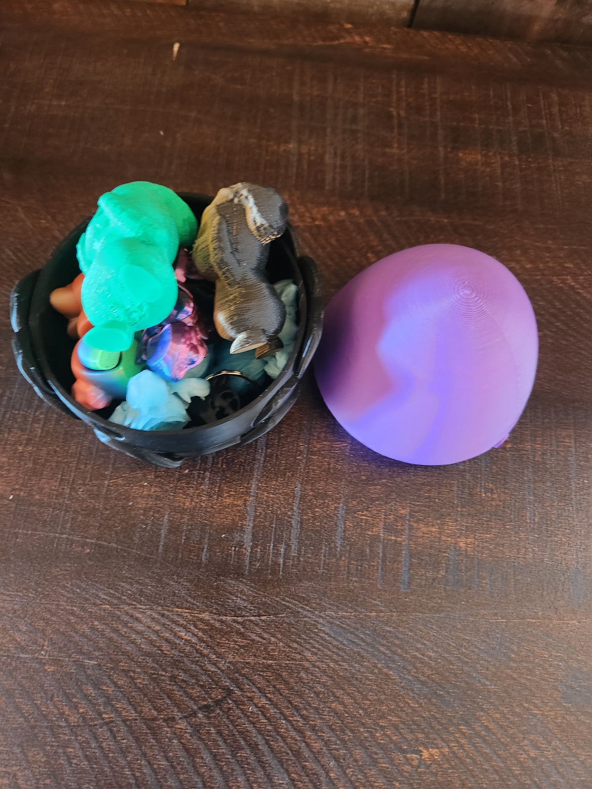 Dragon Egg with 3D Printed Extra Details - Decorative and Unique Gift