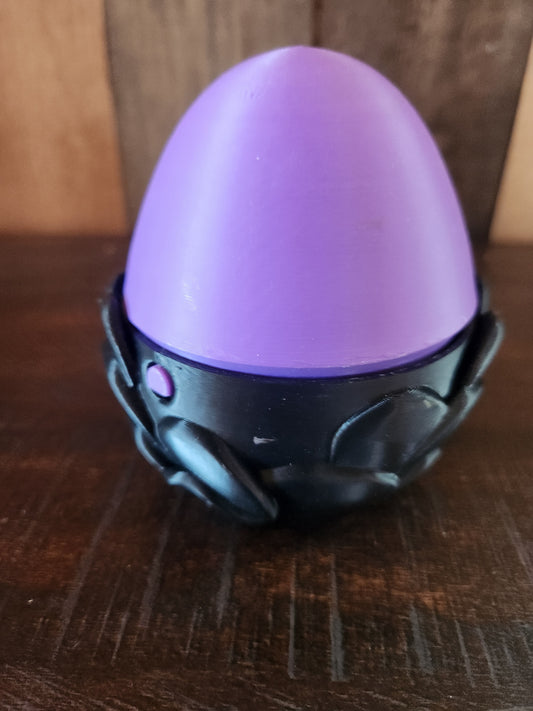 Dragon Egg with 3D Printed Extra Details - Decorative and Unique Gift