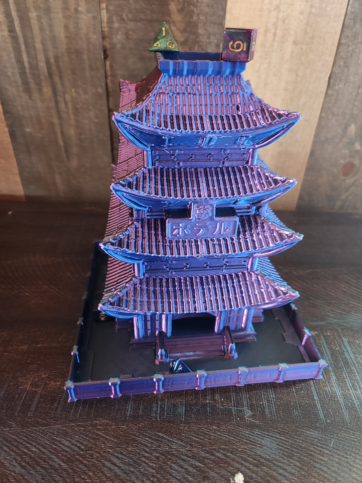 Temple Dice Roller 3D Printed - Great for Games and Puzzles