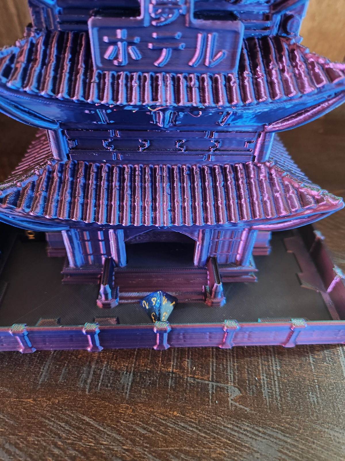 Temple Dice Roller 3D Printed - Great for Games and Puzzles