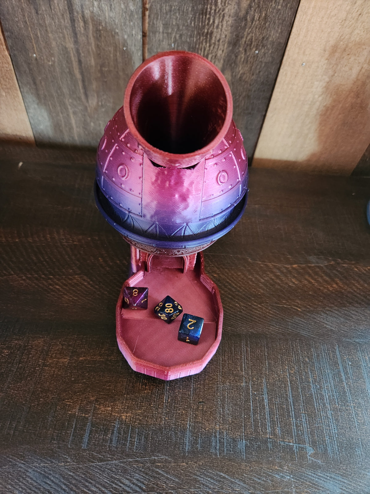Telescope Dome Dice Roller for Tabletop Games - 3D Printed