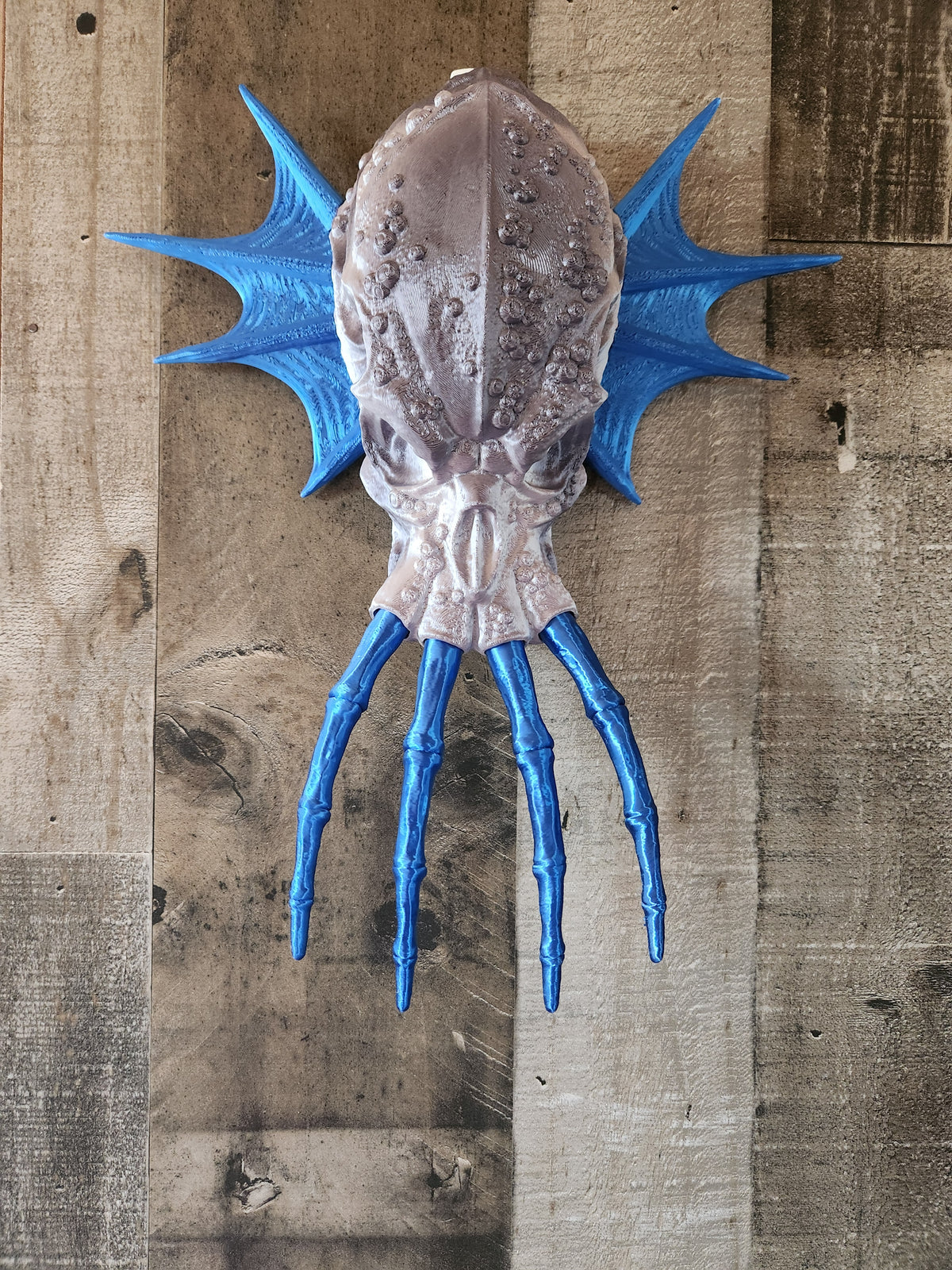 Octopus Dragon Wall Mount for Home Decor, 3D Printed - Hanging