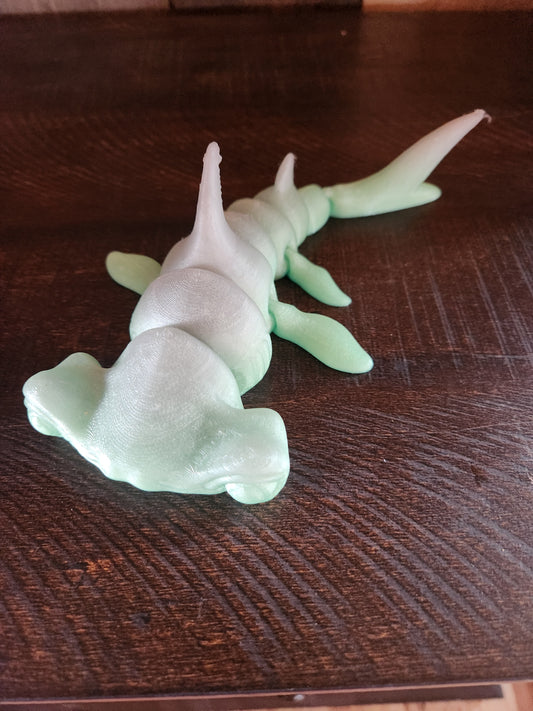 Hammerhead shark 3d printed
