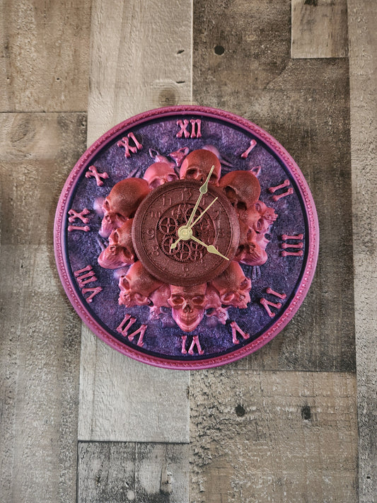 Skull Clock - Unique Design by 3D Printing