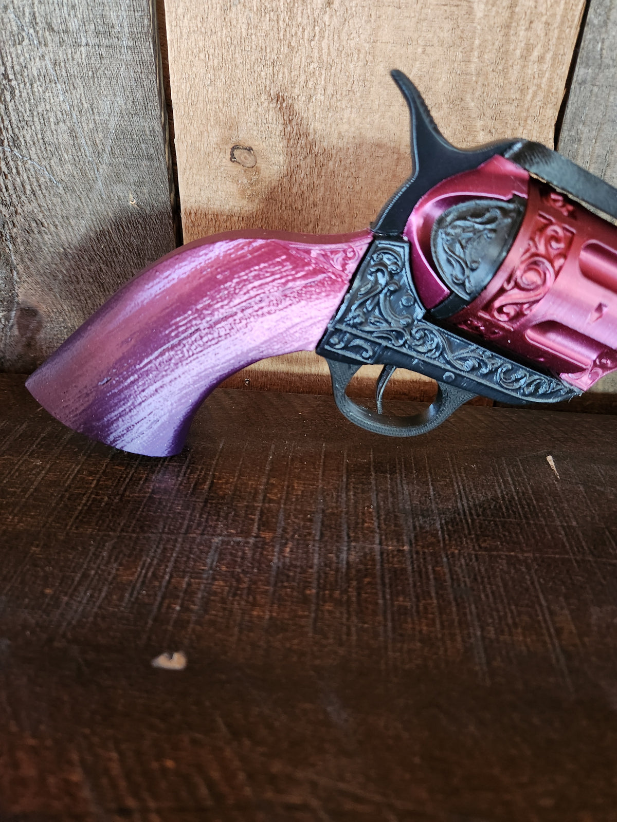 Revolver, 3D-Printed for decor.