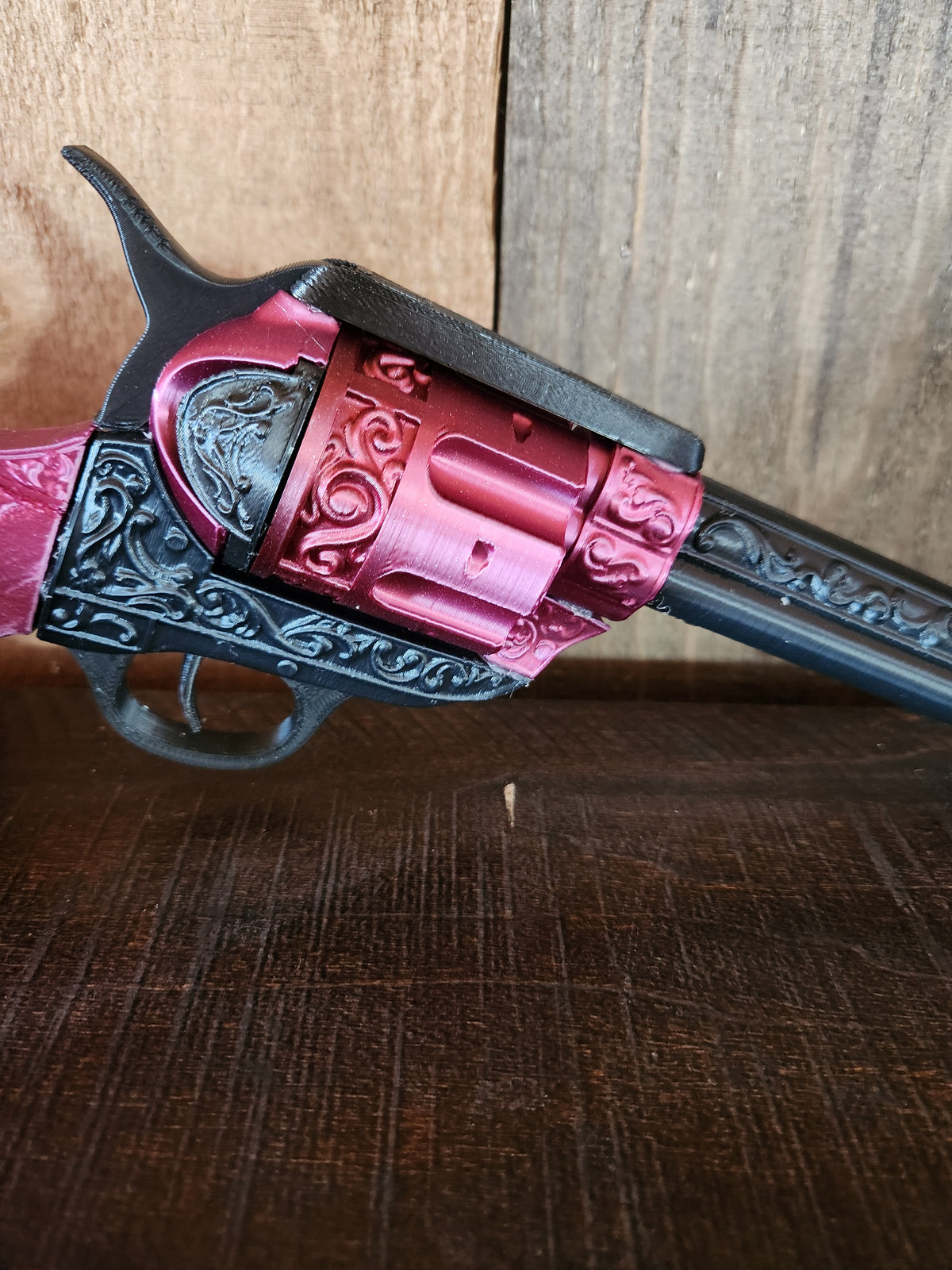Revolver, 3D-Printed for decor.
