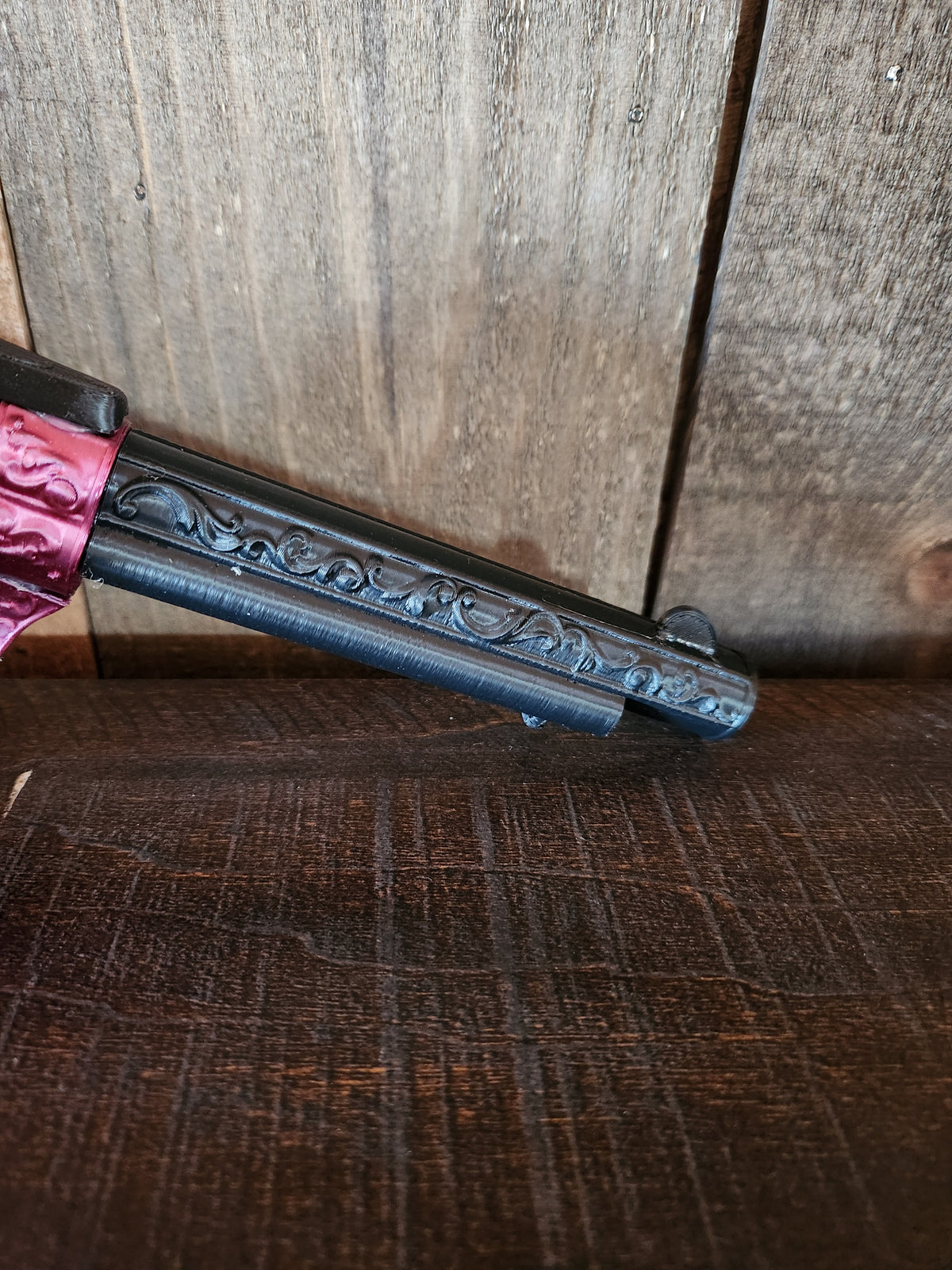 Revolver, 3D-Printed for decor.