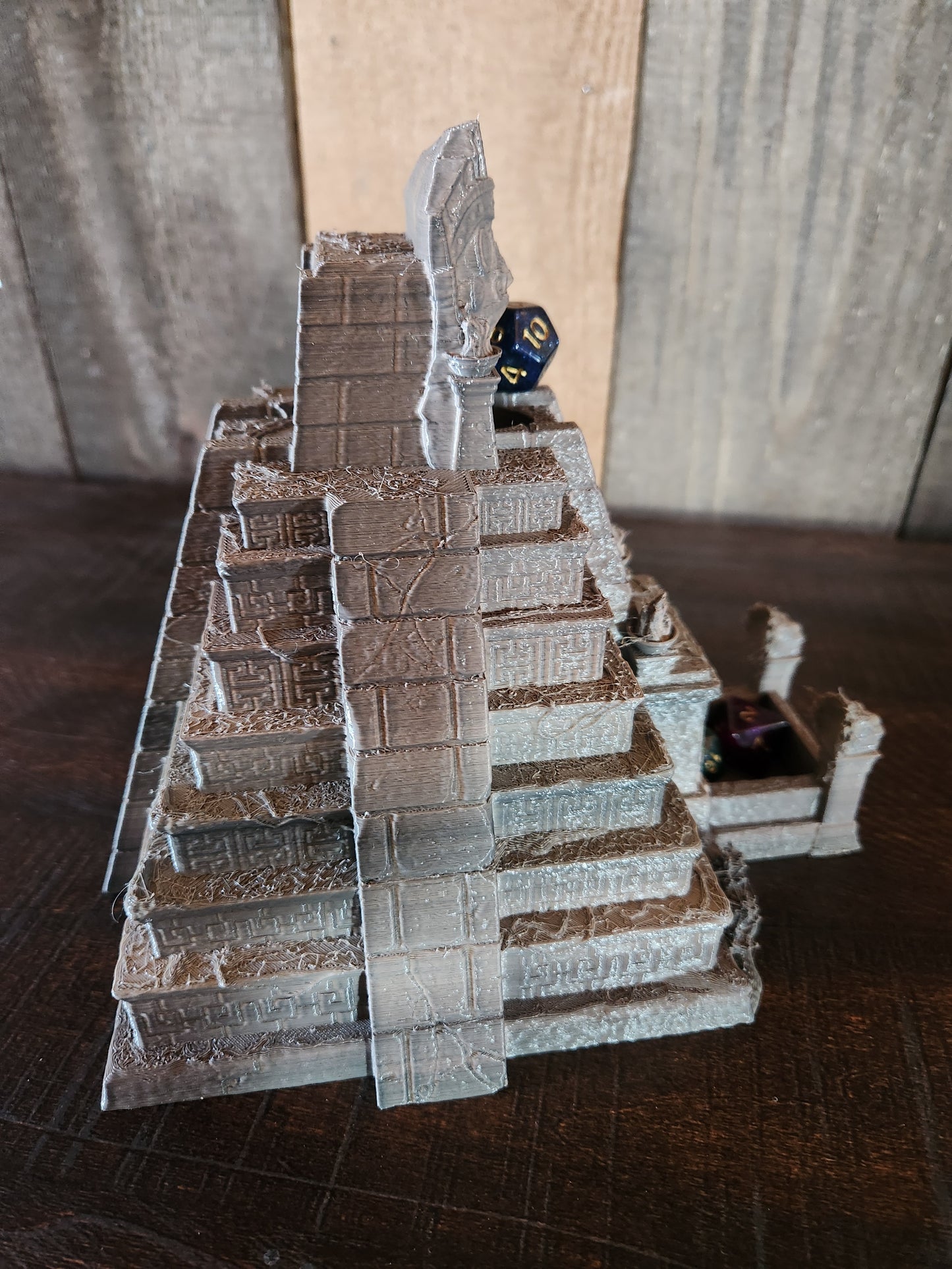 Aztecs Temple Dice Roller - 3D-Printed - Classic & Novelty Toy