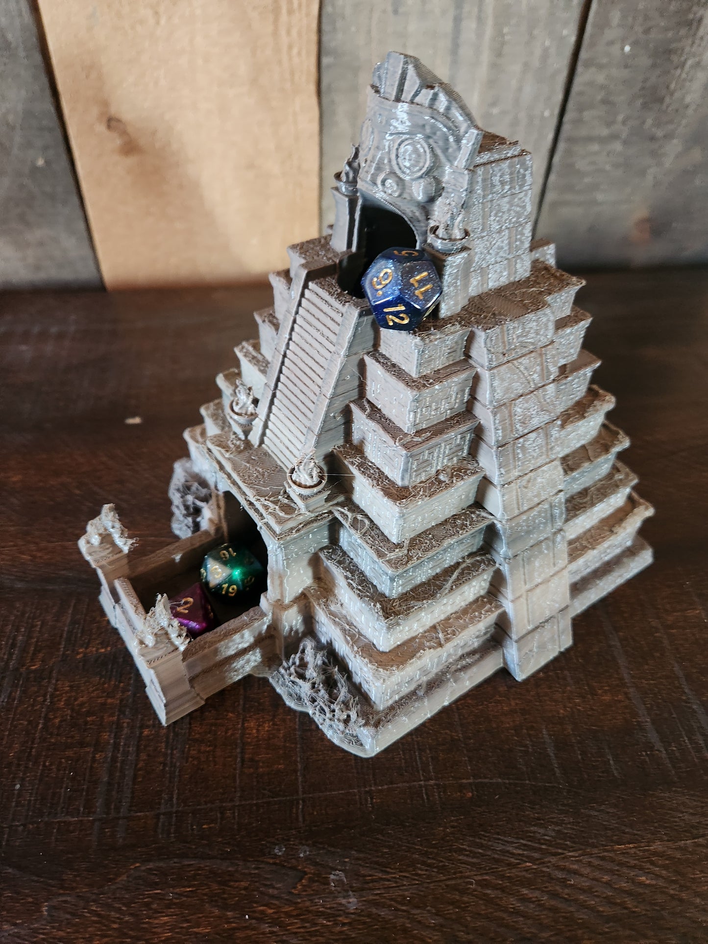 Aztecs Temple Dice Roller - 3D-Printed - Classic & Novelty Toy